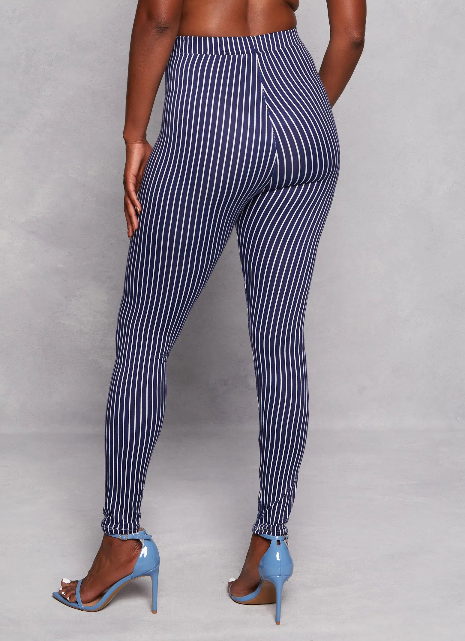 82 Pinstripe High Waist Leggings