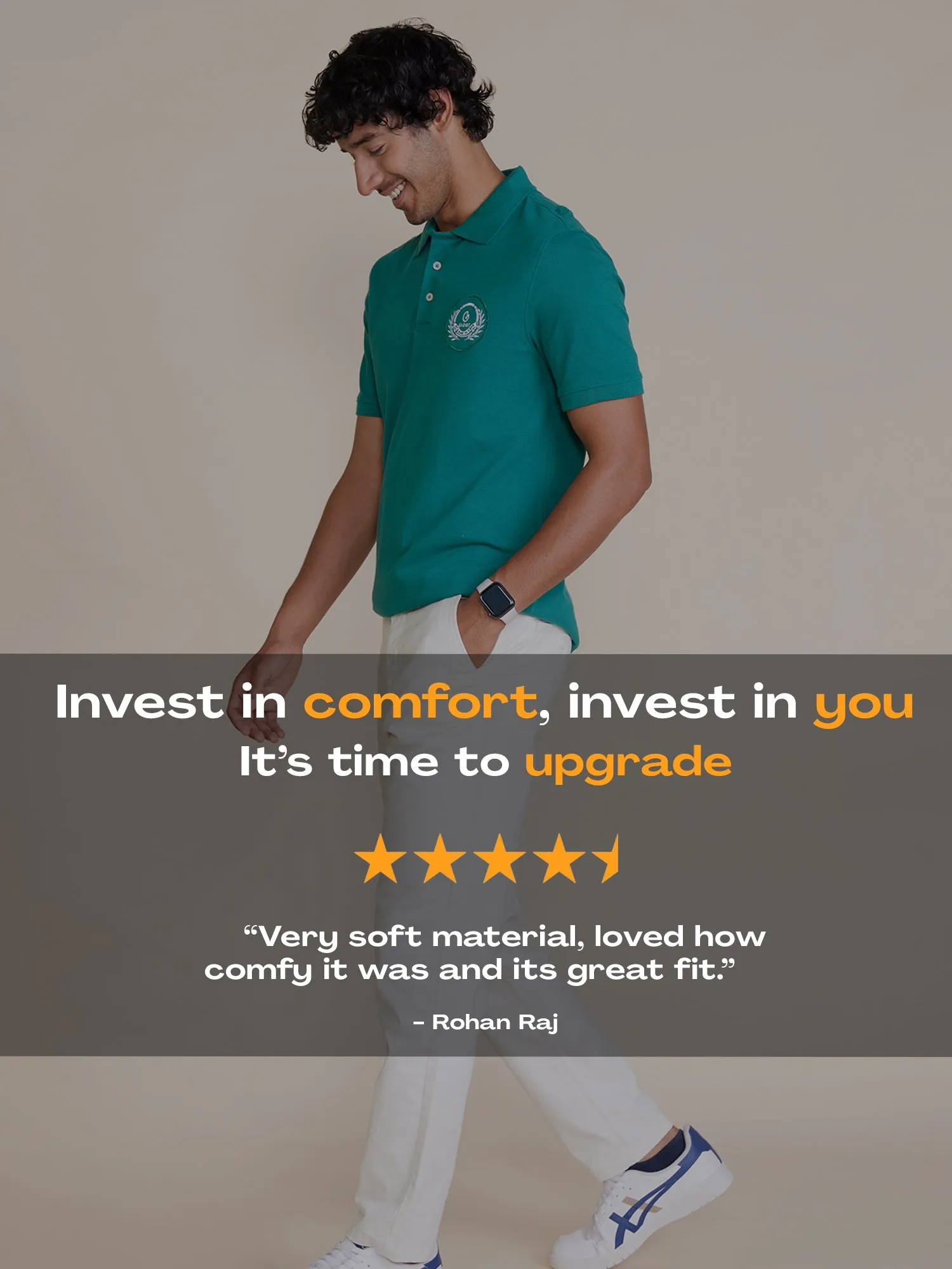 Badge Polo T-Shirt Green