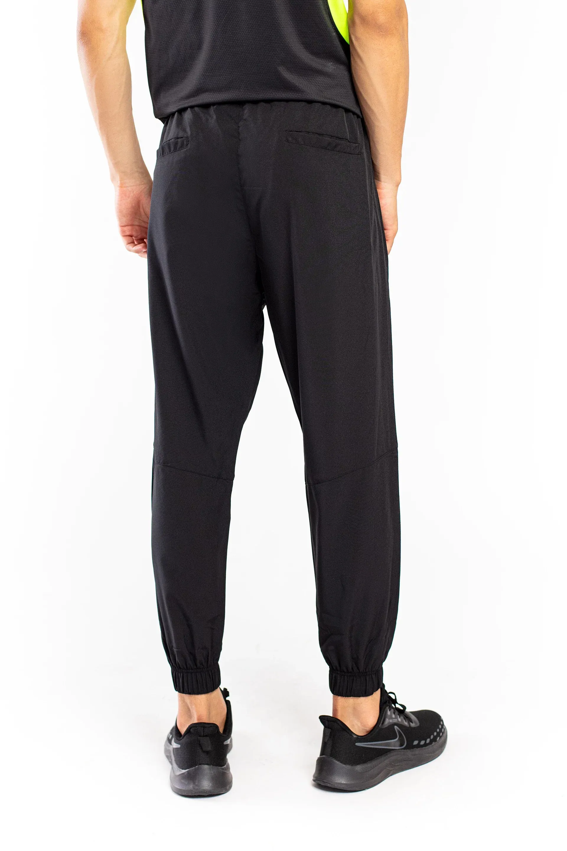 Black Micro Stretch Jogger