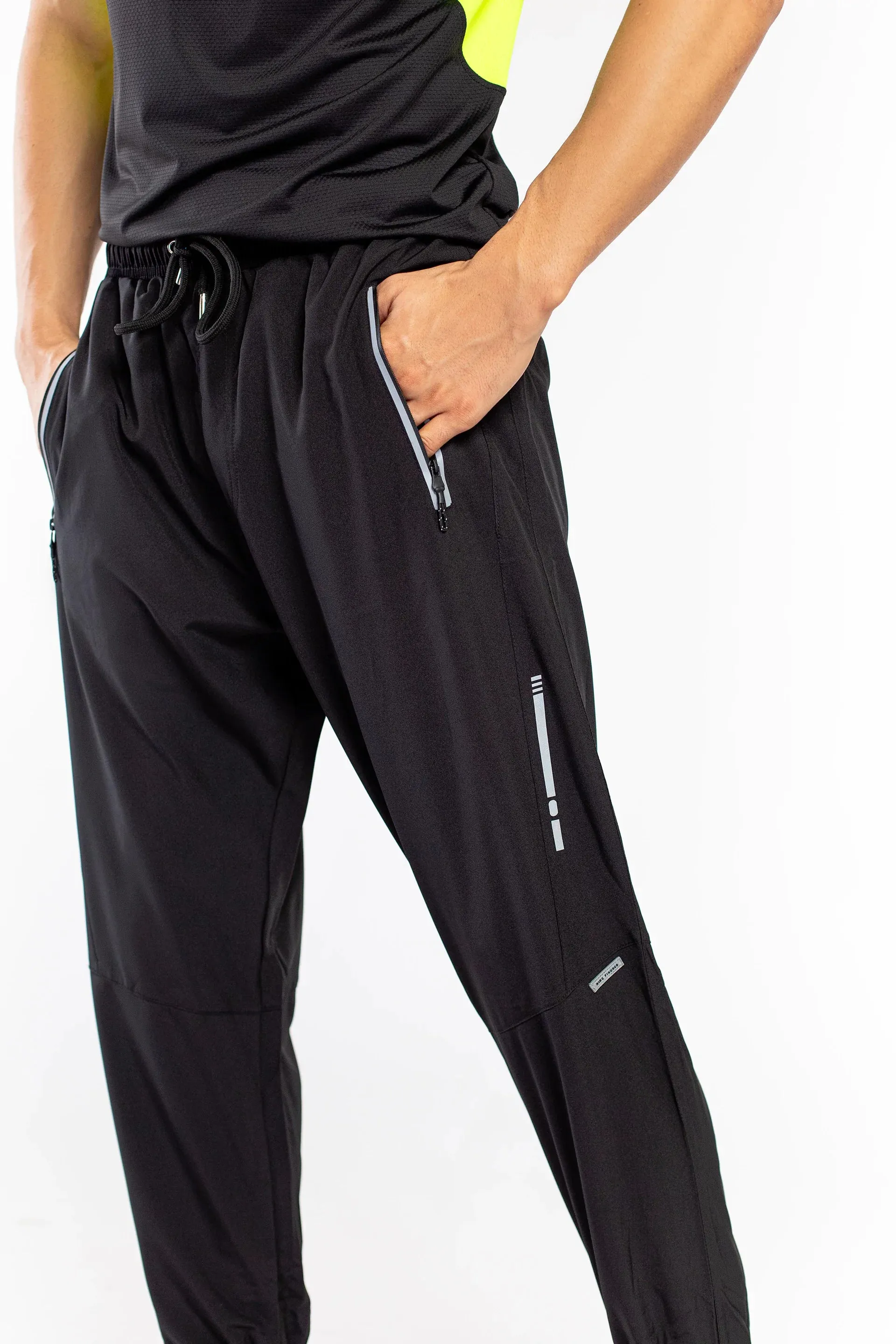 Black Micro Stretch Jogger