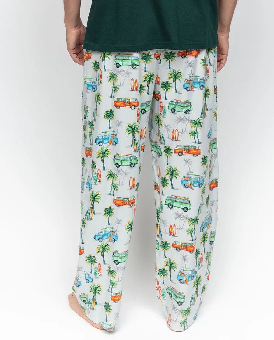 Bodhi Campervan Print Pyjama Bottoms