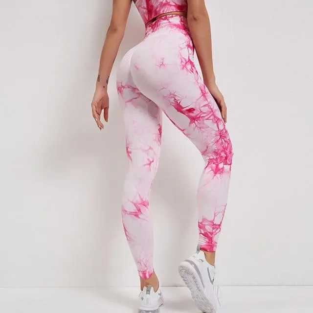 Booty Lift Tie Dye Fit Leggings