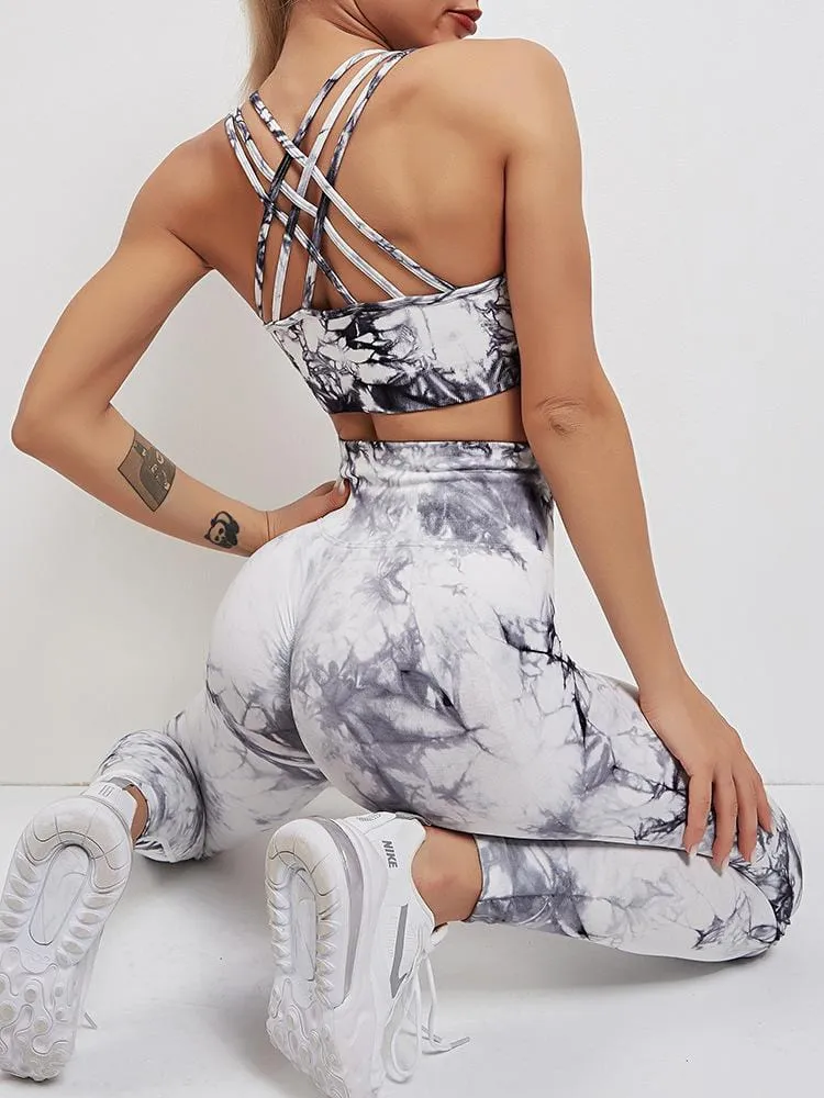Booty Lift Tie Dye Fit Leggings