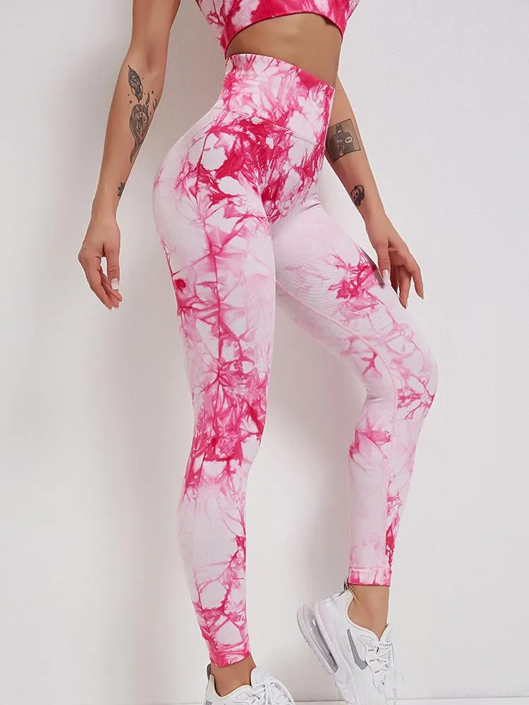 Booty Lift Tie Dye Fit Leggings
