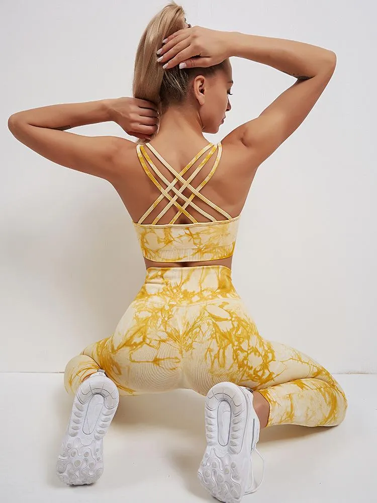 Booty Lift Tie Dye Fit Leggings