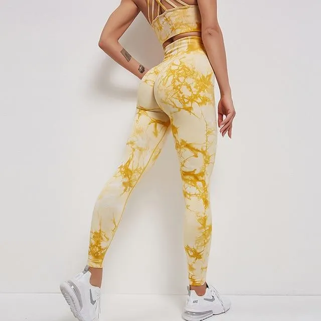 Booty Lift Tie Dye Fit Leggings