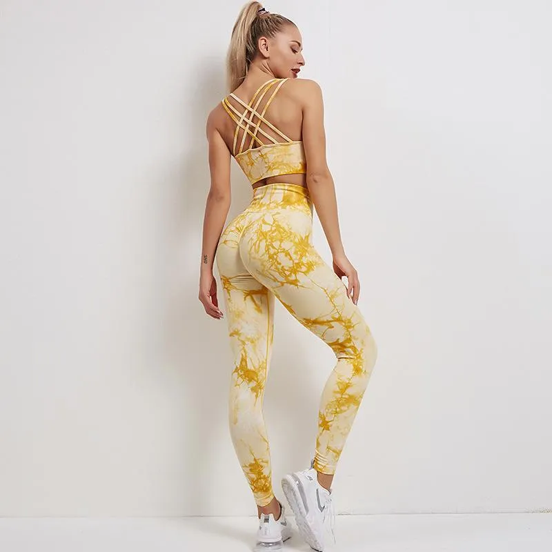 Booty Lift Tie Dye Fit Leggings