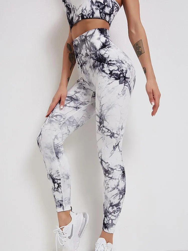Booty Lift Tie Dye Fit Leggings