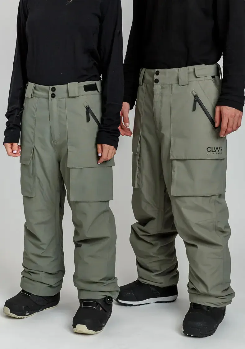 ColourWear Unisex Mountain Cargo Pants Grey Green | Buy ColourWear Unisex Mountain Cargo Pants Grey Green here | Outnorth