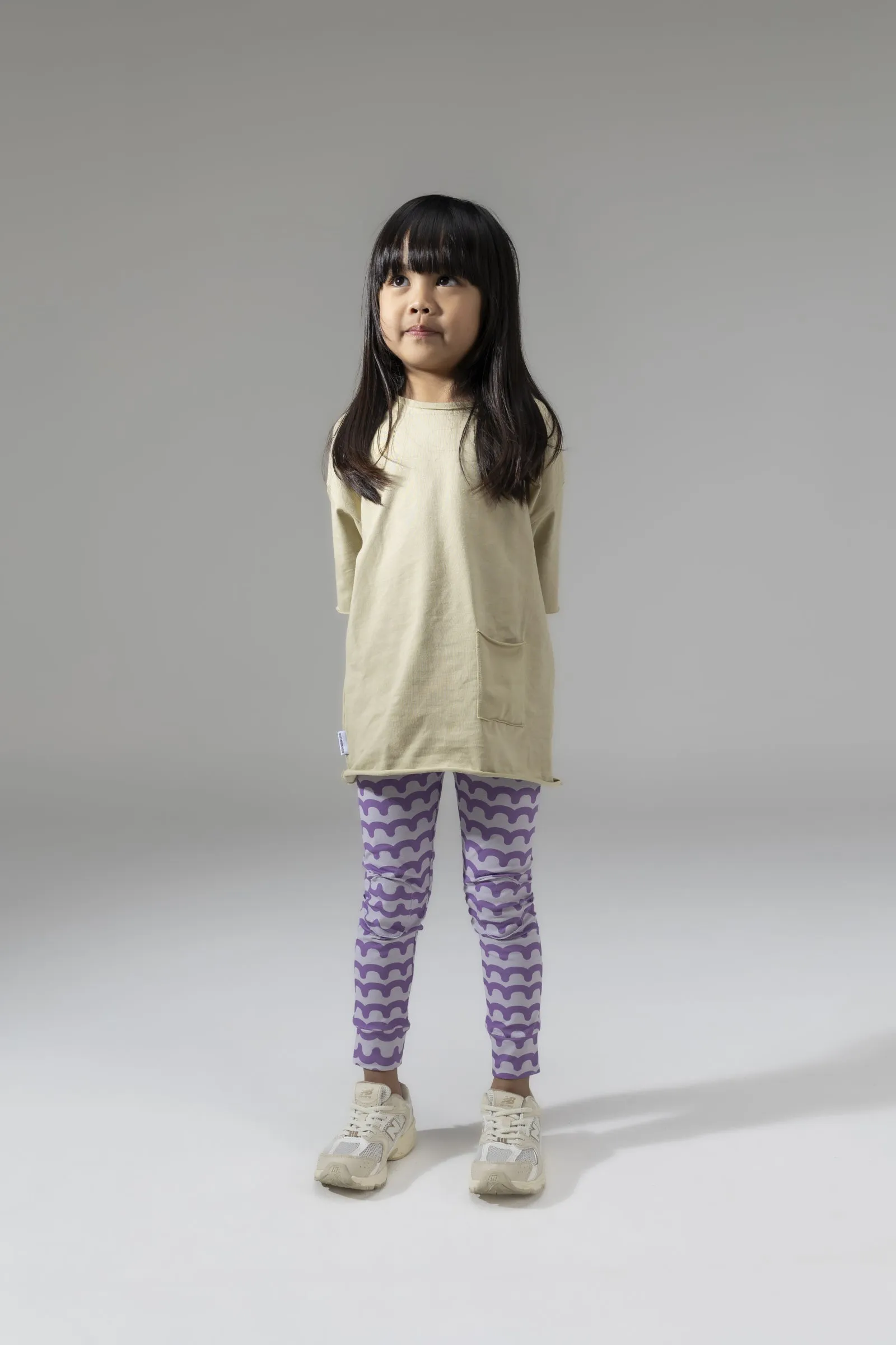 Legging Violet Waves