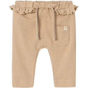 Lil'Atelier Irish Cream Melange Olana Pants