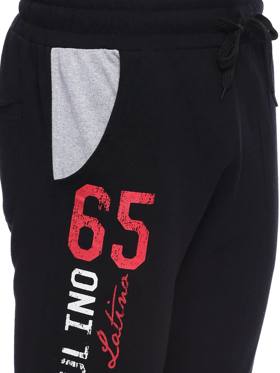 Masculino Latino Navy Blue Track Pants