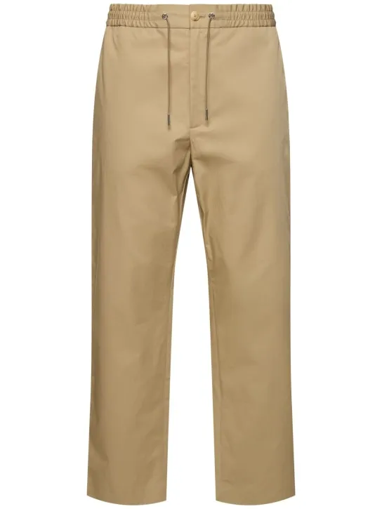 Moncler   Light cotton jogging pants 
