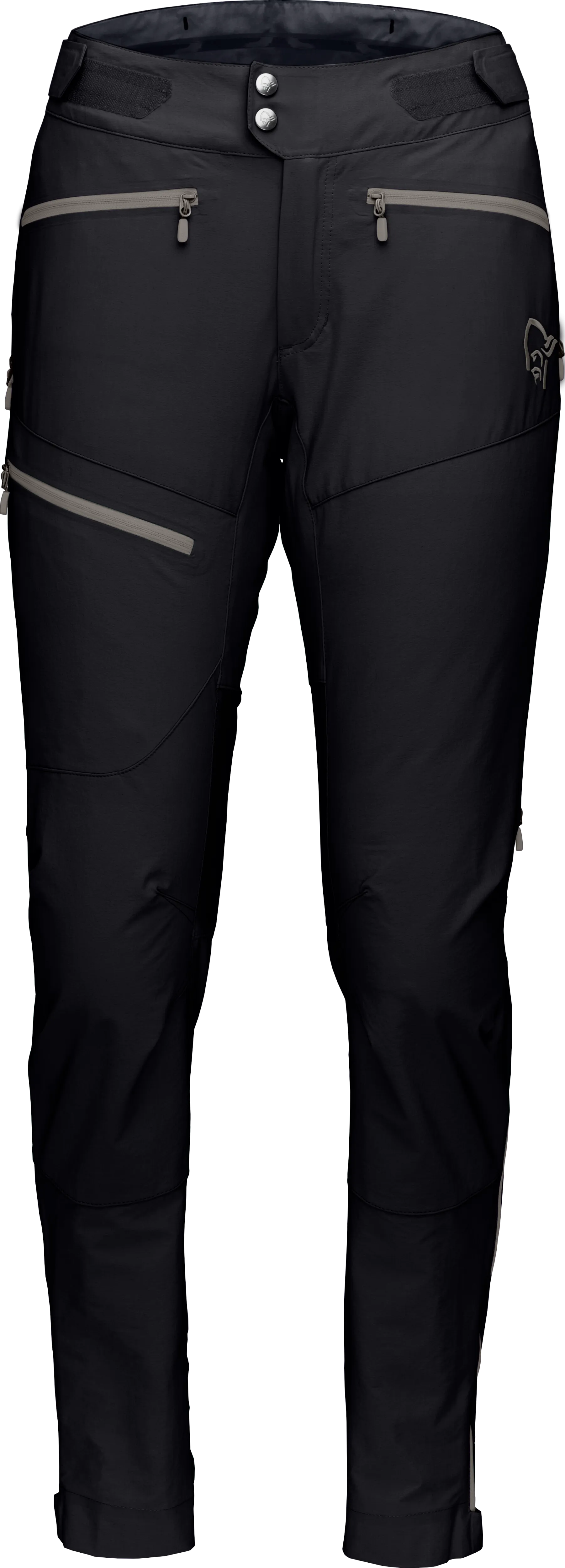 Norrøna Women&#x27;s Fjørå Flex1 Pants Caviar/Castor Grey | Buy Norrøna Women&#x27;s Fjørå Flex1 Pants Caviar/Castor Grey here | Outnorth