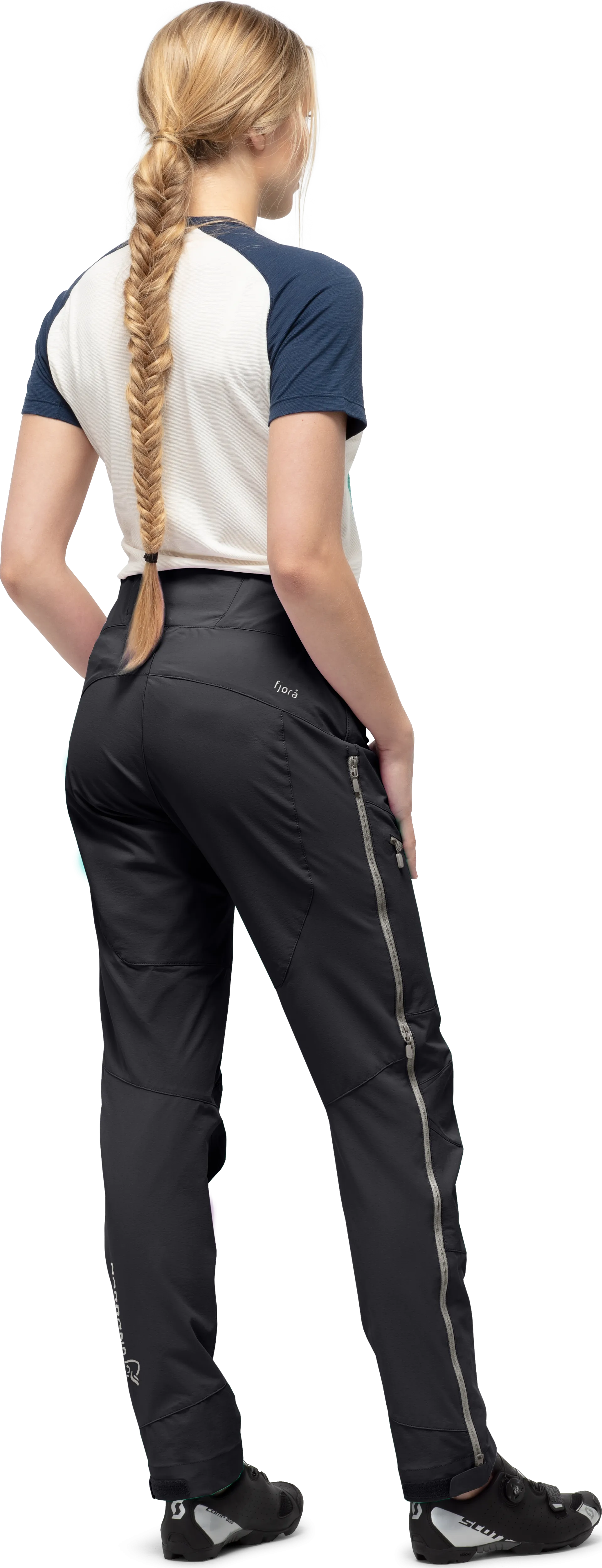 Norrøna Women&#x27;s Fjørå Flex1 Pants Caviar/Castor Grey | Buy Norrøna Women&#x27;s Fjørå Flex1 Pants Caviar/Castor Grey here | Outnorth