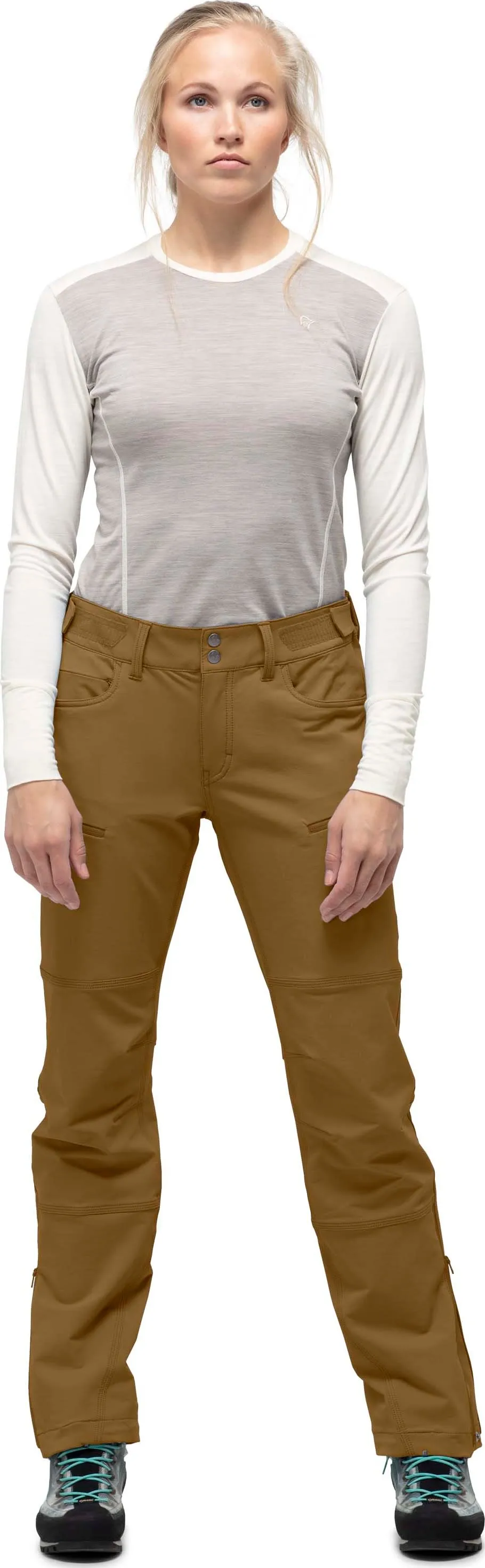 Norrøna Women&#x27;s Svalbard Flex1 Pants Breen | Buy Norrøna Women&#x27;s Svalbard Flex1 Pants Breen here | Outnorth