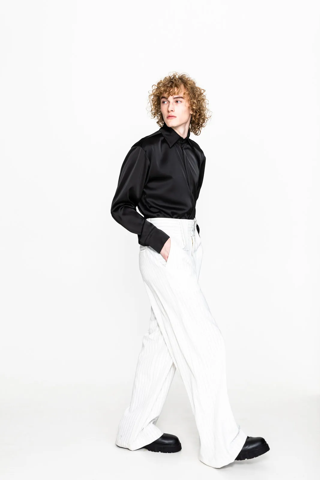 Ottavio Pants Striped White