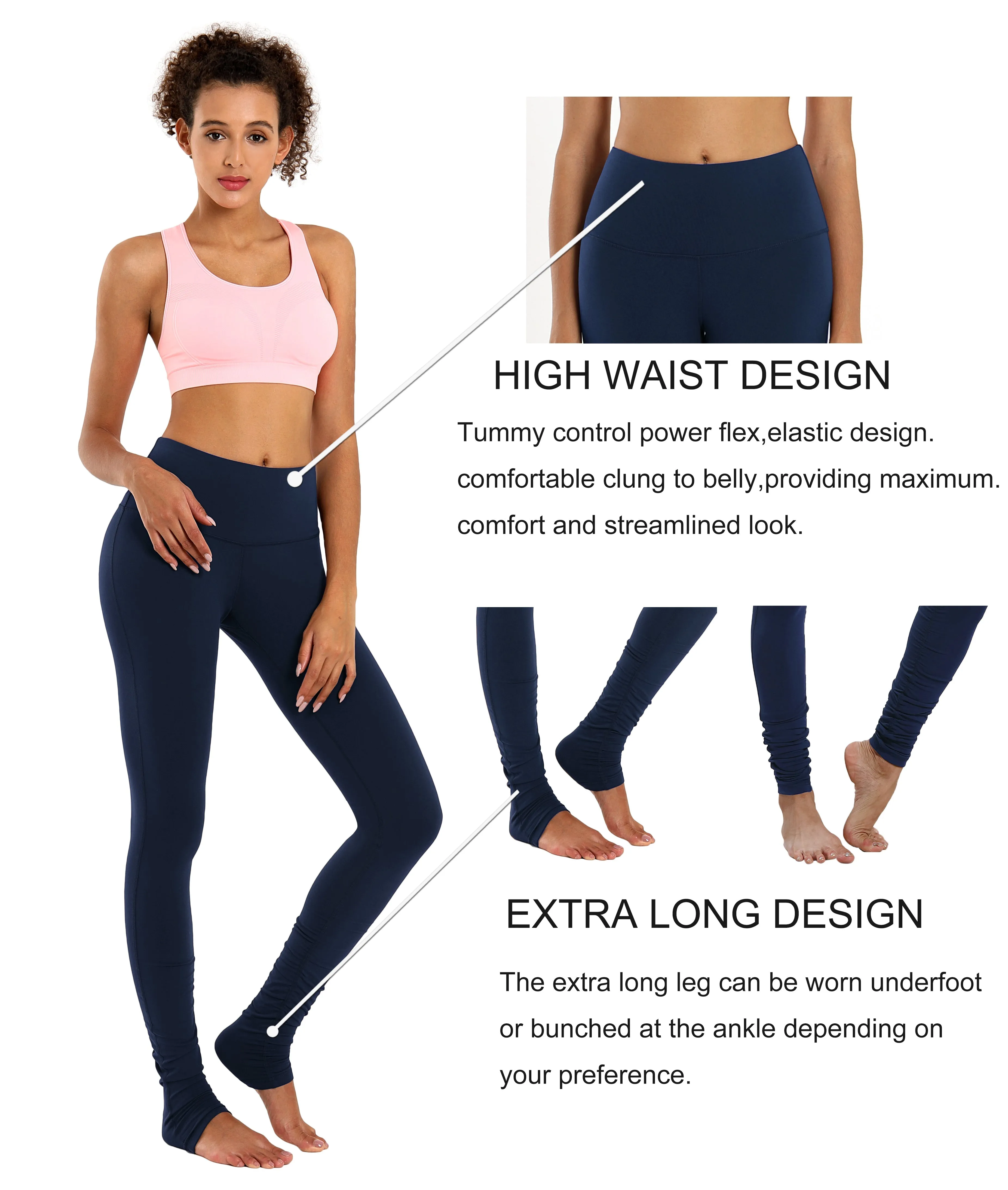 Over the Heel yogastudio Pants darknavy_yogastudio