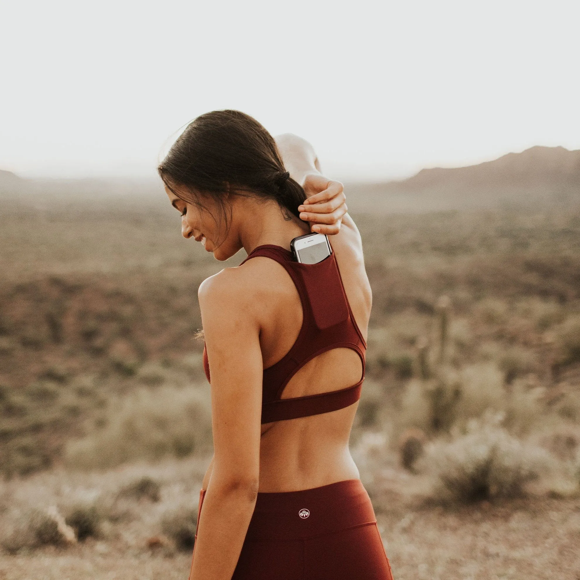 Sarah Sports Bra - Mulberry