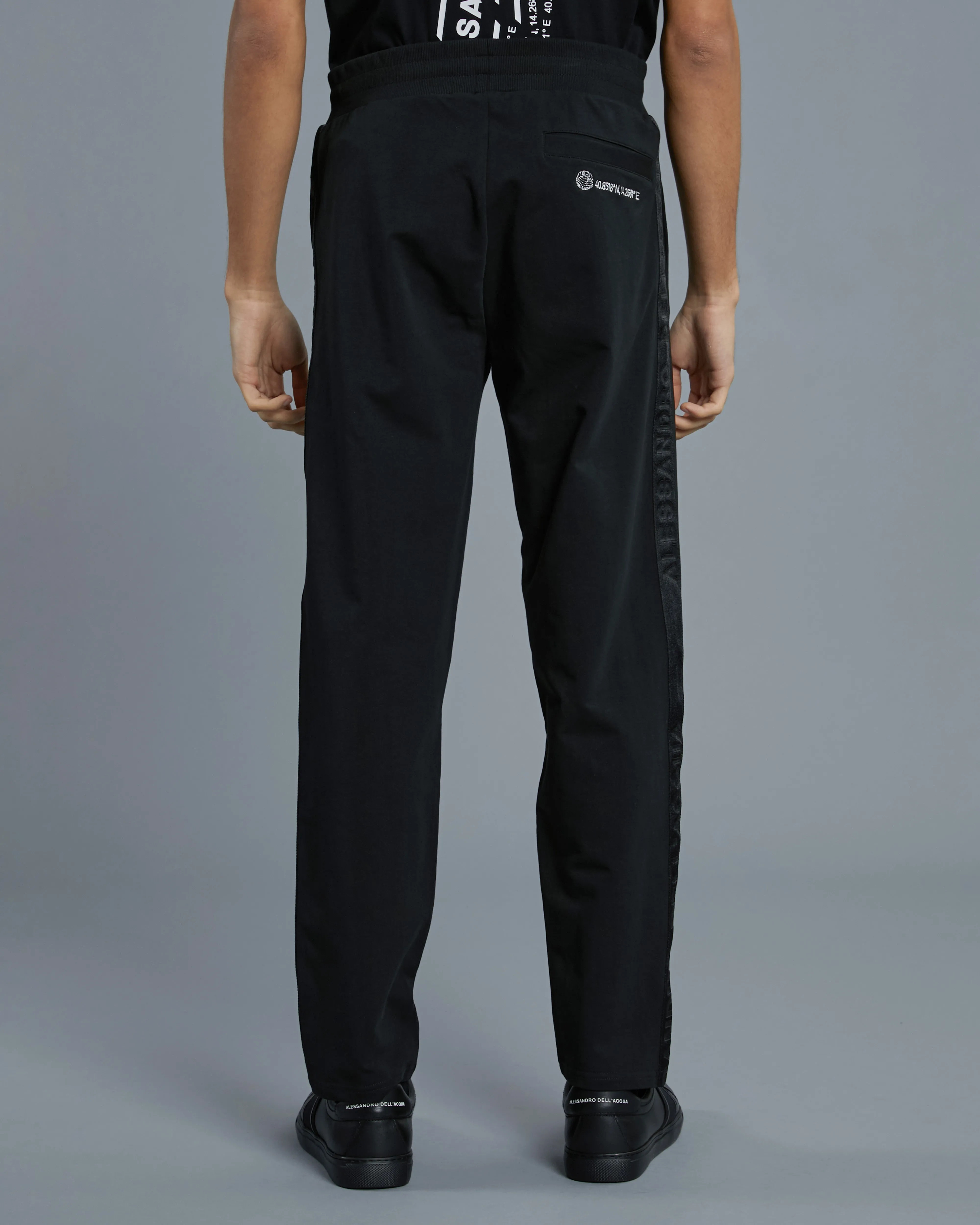 Side Brand Taped Track Pants