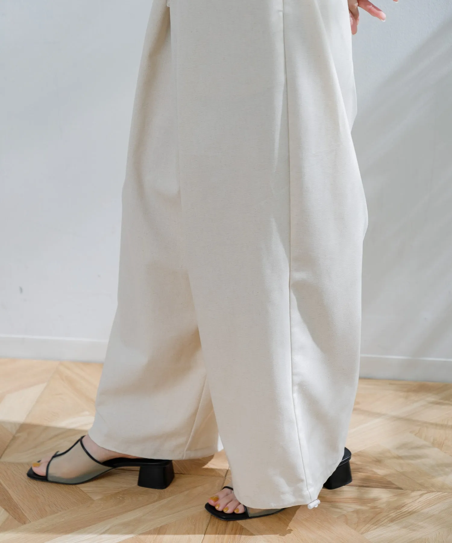 【WOMEN】ARCドロストカーフパンツ