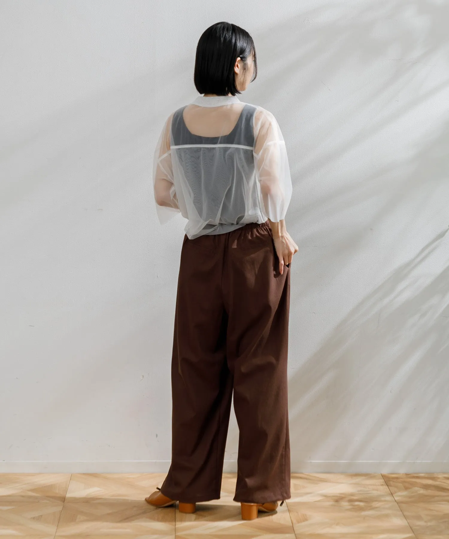 【WOMEN】ARCドロストカーフパンツ